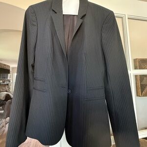 Express Black Pinstripe Women’s Blazer